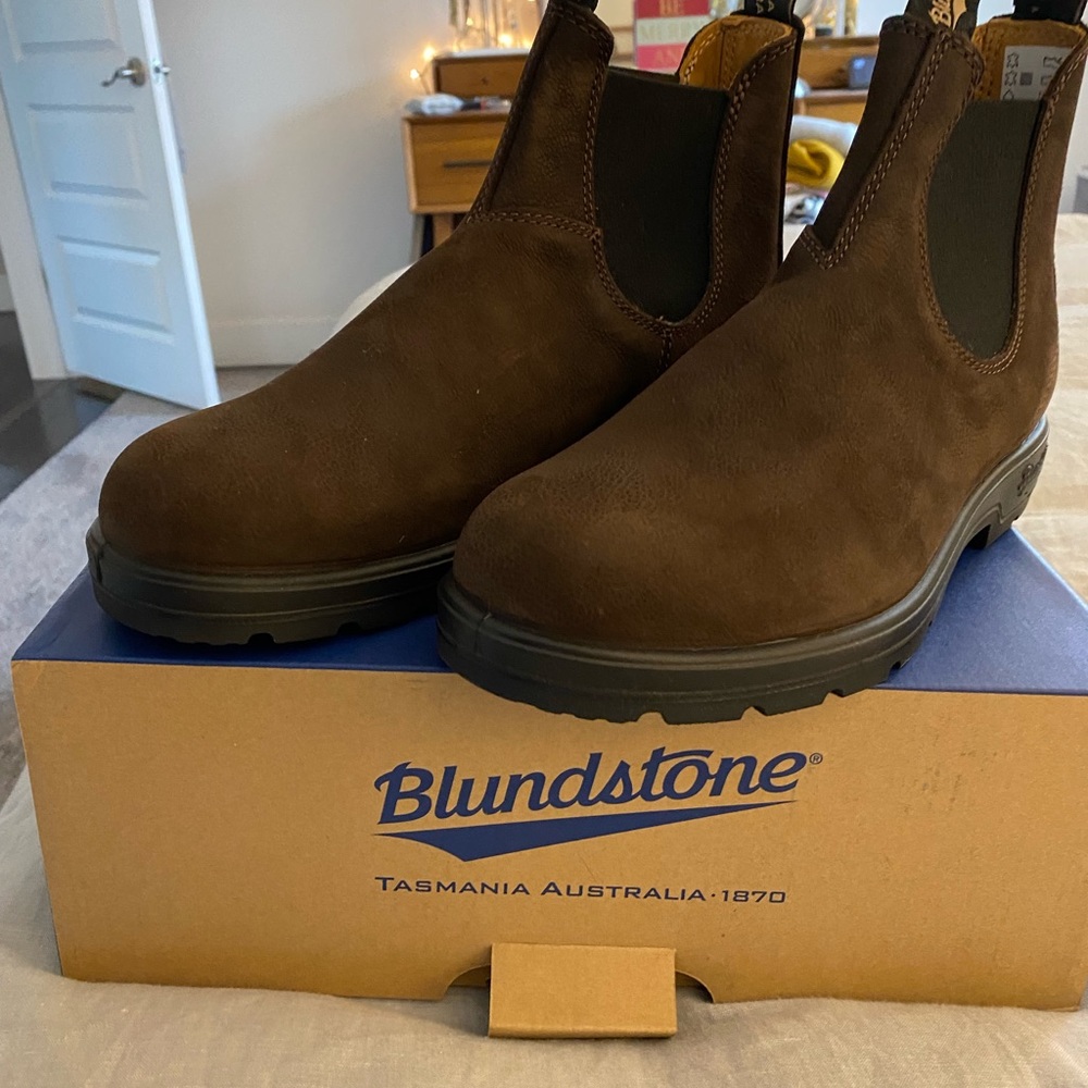 Mens Blundstone Work Boots Size 9.5